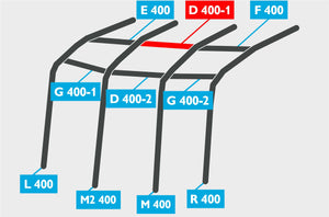 Replacement Air Poles for Kampa Dometic Ace AIR 400 - Pro, Dual Pitch Roof-Tamworth Camping