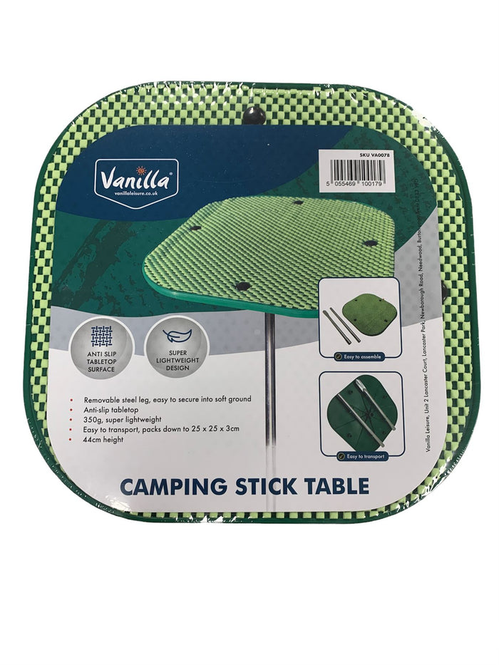 Vanilla Leisure Camping Stick Table