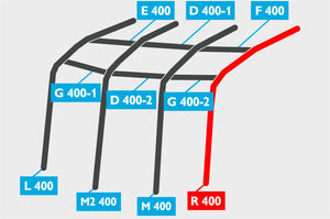 Replacement Air Poles for Kampa Dometic Ace AIR 400 - Pro, Dual Pitch Roof-Tamworth Camping