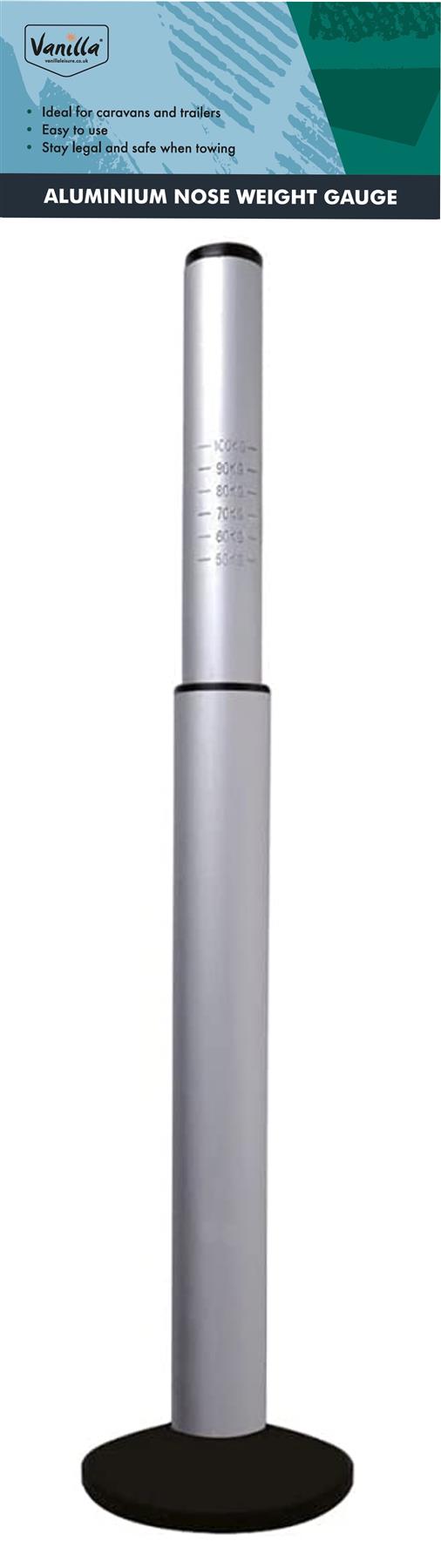 Vanilla Leisure Nose weight gauge aluminium with plastic feet