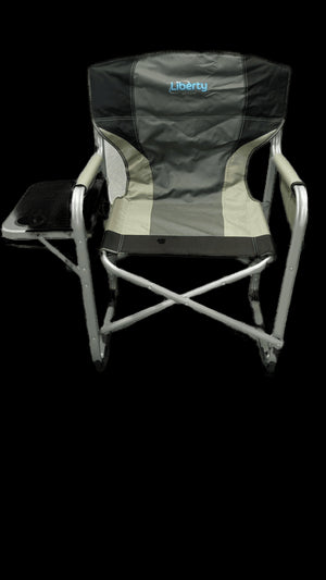 Liberty Leisure Outdoor Directors Camping Chair Grey-Tamworth Camping