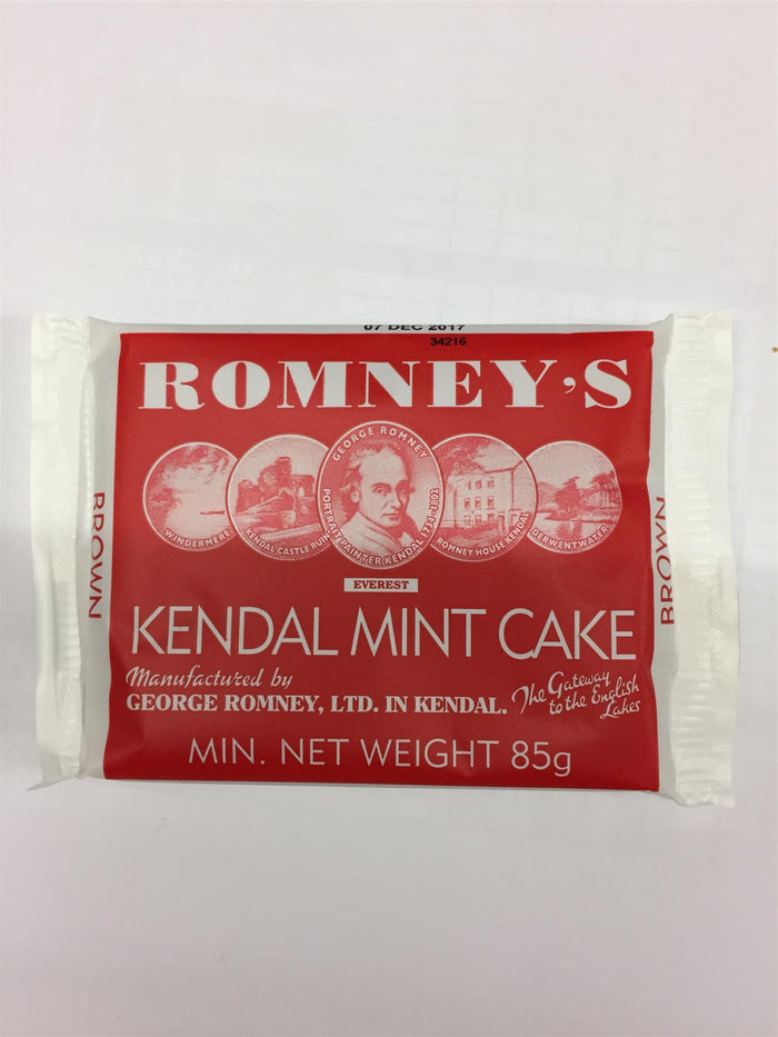 Romneys Kendal Mint Cake  85g MEDIUM - BROWN