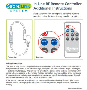 Kampa Dometic Sabre Link Remote Control-Tamworth Camping