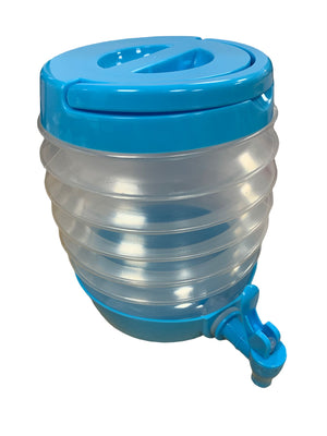 Vanilla Leisure Cask 5.5L Collapsible Liquid Dispenser with Tap-Tamworth Camping