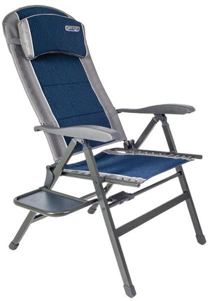 Quest Ragley Pro Comfort chair with side table-Tamworth Camping