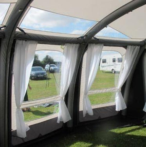 Linear Design Replacement Curtain Set for Kampa Dometic Awnings-Tamworth Camping