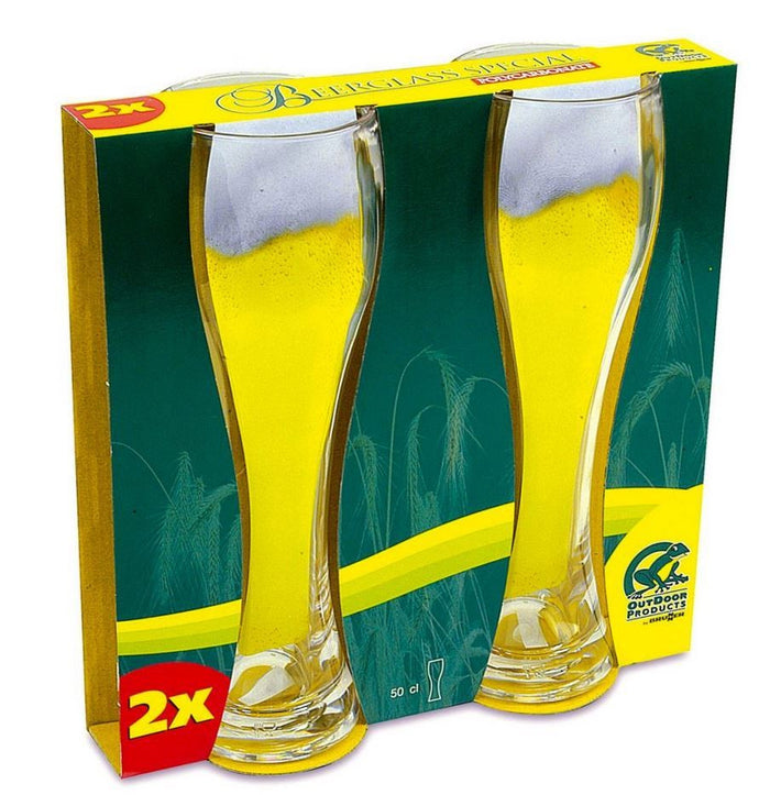 Brunner Wheat Beer Glass 2 Pack